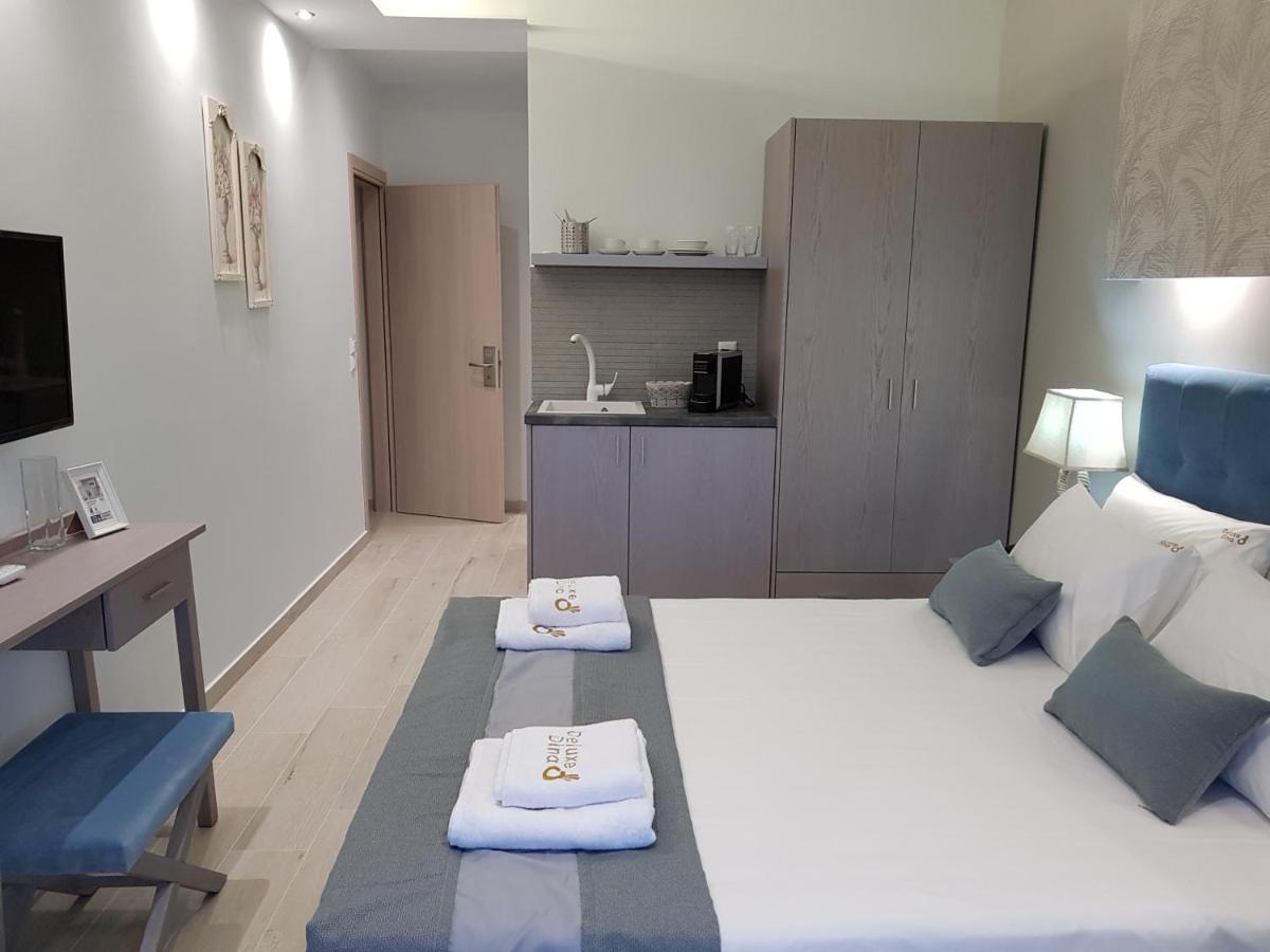 Appartement Deluxe Dina à Skala Potamia  Extérieur photo