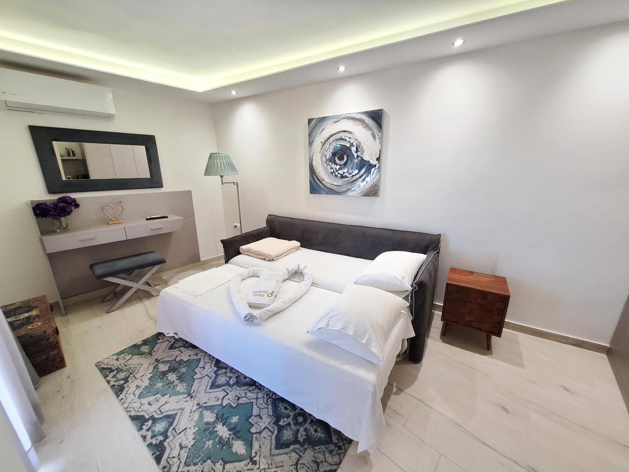 Appartement Deluxe Dina à Skala Potamia  Extérieur photo