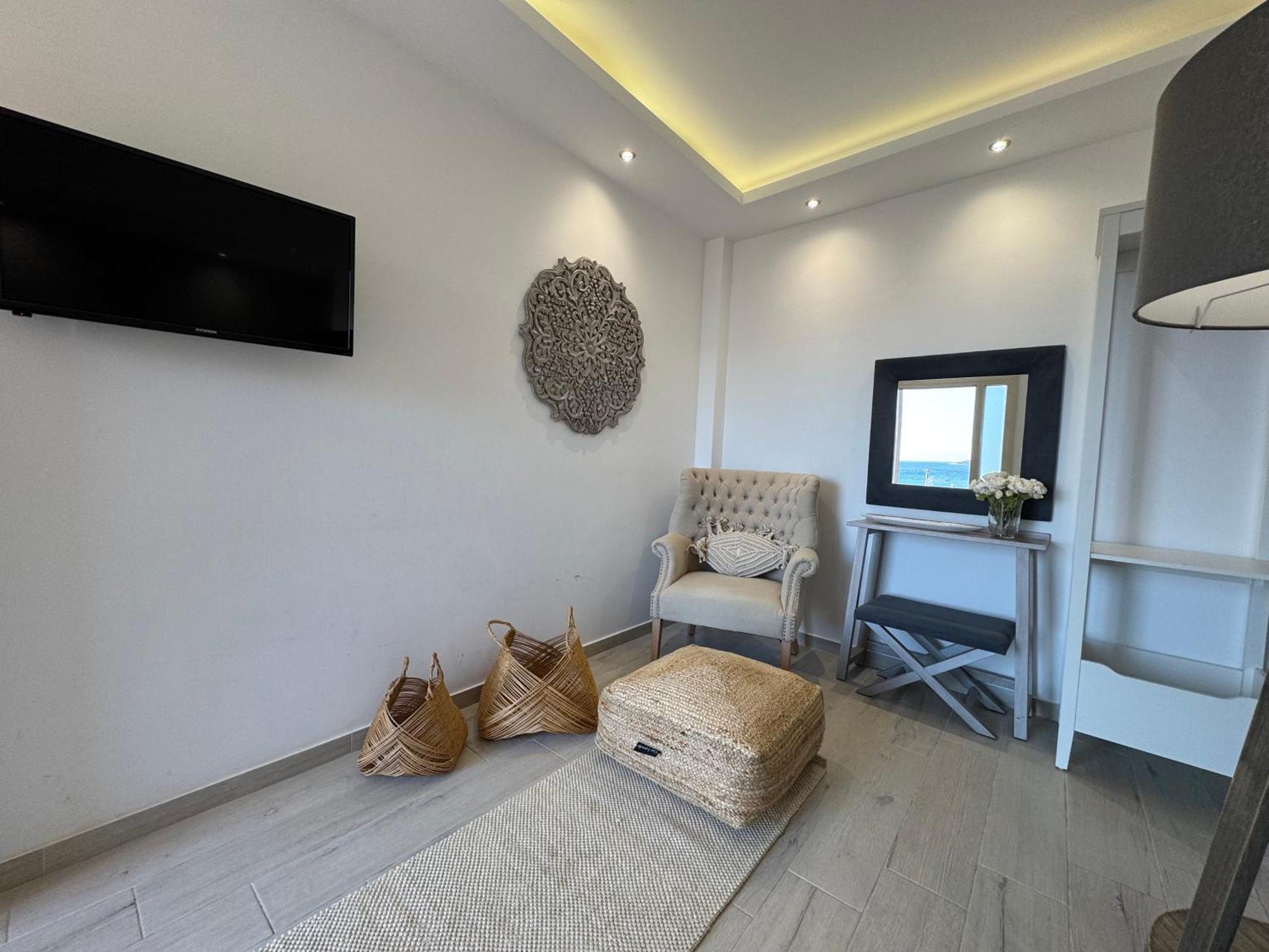 Appartement Deluxe Dina à Skala Potamia  Extérieur photo